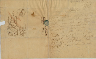 Autograph letter signed from Beethoven to B. Schott's Sons (Vienna, Nov. 16, 1824) [Brandenburg no. 1897] thumbnail