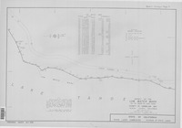 Survey of The Low Water Mark on The Shore of Lake Tahoe Vicinity of Carnelian Bay Placer County, California thumbnail