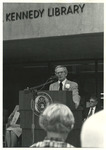 President Emeritus Robert E. Kennedy Speaking at Dedication of Cal Poly's New Library Named After Him thumbnail