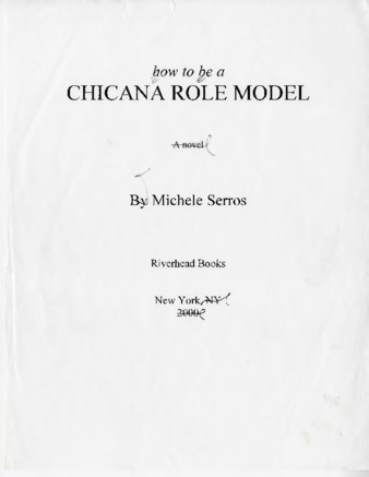 Draft of How to Be a Chicana Role Model thumbnail