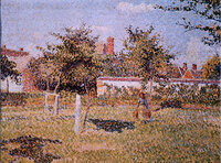 Spring Sunshine in the Meadow at Eragny thumbnail