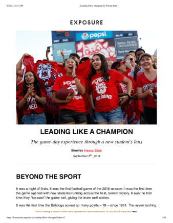 Leading like a champion thumbnail