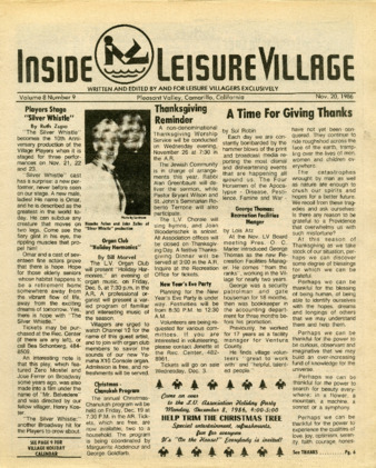 Inside Leisure Village Vol. 8 No. 9 thumbnail