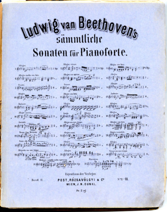 Piano Sonatas. Pest: Rózsavölgi & Co. (BGPS 69) thumbnail