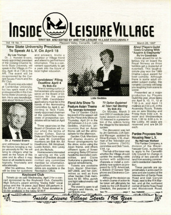 Inside Leisure Village Vol. 19 No. 1 thumbnail