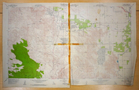 Rancho Mirage quadrangle, and La Quinta quadrangle, U.S. Geological Survey map thumbnail