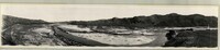 Panoramic of Flooded Area at Ventura - Los Angeles County Line (showing Edison Camp site), March 18, 1928 thumbnail