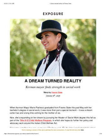 A dream turned reality thumbnail