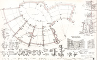 House for Mr. and Mrs. James O'Brien, fireplace and foundation plan, sheet 4 thumbnail