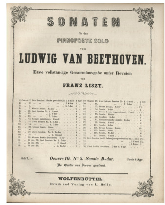 Piano sonata no. 7 in D major, op. 10, no. 3, edited by Liszt thumbnail