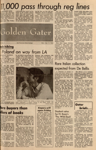 Golden Gater 11 February 1963 thumbnail