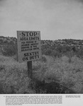 [Sign in field at an incarceration camp] thumbnail