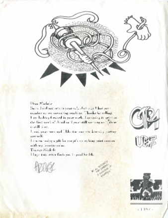 Fan letter to Michele Serros thumbnail