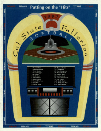 1992 Cal State Fullerton Softball thumbnail