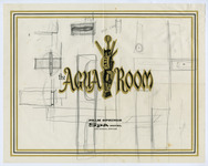 The Agua Room [placemat with pencil sketches] thumbnail