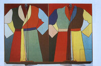 Double Isometric Self-Portrait (Serape) thumbnail