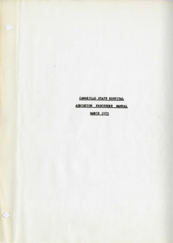 Admission Procedure Manual thumbnail
