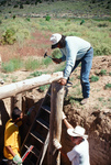 Gallegos farm, Root cellar construction 142 thumbnail