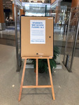 Ann Agee Photograph of Student Access Sign thumbnail