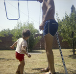 Anchoring Swing Set in Backyard thumbnail