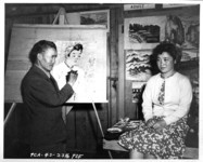 Artist sketching. thumbnail