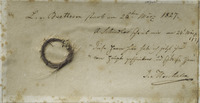 Schindler/Moscheles Lock of Beethoven's Hair thumbnail