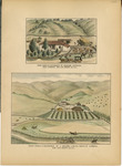 Estrada, Mariano, Dairy Ranch and Residence, near Cambria; Nelson, L., Dairy Ranch and Residence of [On Same Plate] thumbnail