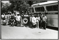 Mexicali workers and Santa Maria UFW supporters en route to a UFW strike near Yuma, Arizona, 1972 thumbnail