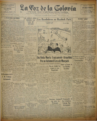 La Voz de La Colonia 15 de julio de 1932 thumbnail