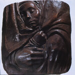 Rest in the Peace of His Hands (relief for the artist's tomb) thumbnail