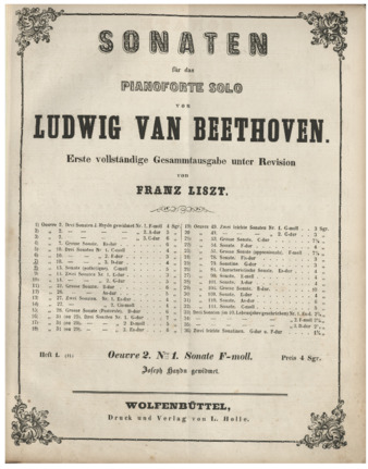 Piano sonata no. 1 in F minor, op. 2, no. 1, edited by Liszt thumbnail
