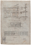 Dormitory building, Cal Poly Technic School, elevation and sections, sheet 4, 1907 thumbnail