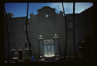 YWCA Honolulu, Metropolitan Headquarters, exterior, swimming pool, fountain thumbnail