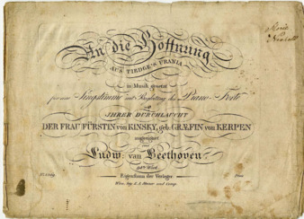 An die Hoffnung, op. 94 thumbnail