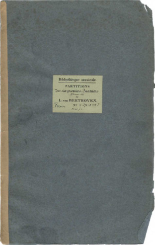 String quartet in F major, op. 18, no. 1 (score) thumbnail