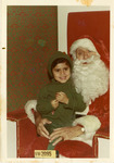 Michele Serros with Santa Claus thumbnail