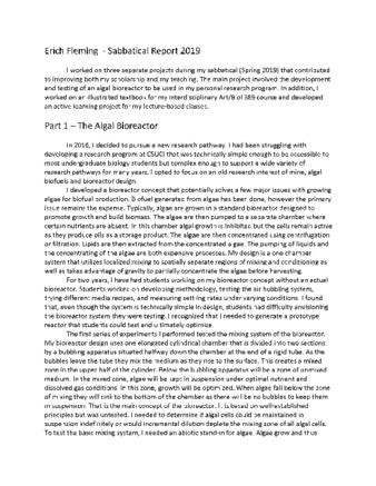 Erich Fleming - Sabbatical Report 2019 thumbnail
