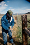 Gallegos farm, Building house fence 004 thumbnail