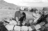 Gallegos farm, Horno construction 092 thumbnail