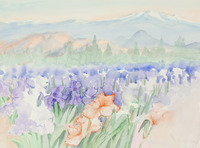 Irises and Sierra at CSUF thumbnail