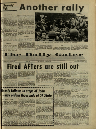 The Daily Gater 23 April 1969 thumbnail