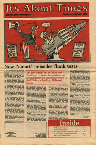 It's About Times: Abalone Alliance Newspaper, September-October 1982 thumbnail