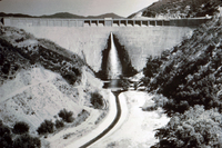 St. Francis Dam, Summer 1927 (Auto Club photo) thumbnail