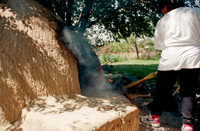 Montoya farm, Community horno baking 012 thumbnail