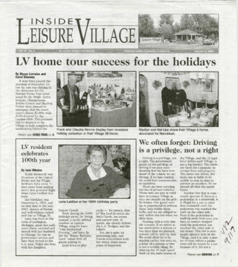 Inside Leisure Village Vol. 25 No. 4 thumbnail