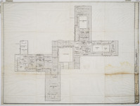 Reflected ceiling plan for James and Madge Abernathy Residence, 1962 thumbnail