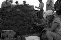 Gallegos farm, Horno construction 079 thumbnail