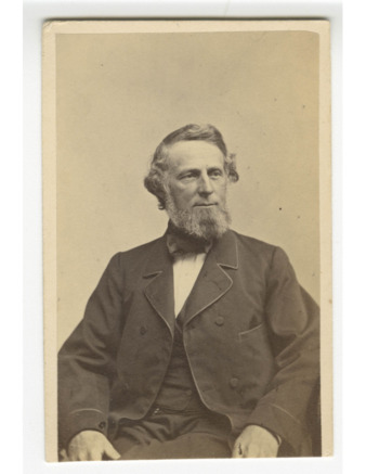 Portrait photograph of an unidentified man (Boston, MA) thumbnail