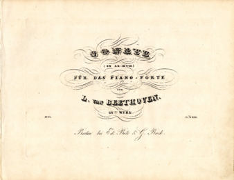 Piano Sonata in A-flat major, op. 26 (Bote & Bock) thumbnail