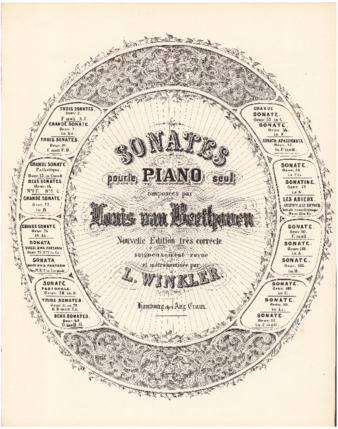 Piano sonata no. 3, op. 2, no. 3, edited by Winkler, with Winkler's metronome markings thumbnail